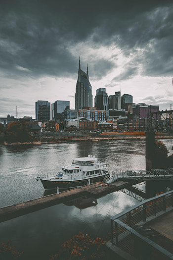 Cities, City, Building, Pier, Boat, Wharf HD phone wallpaper