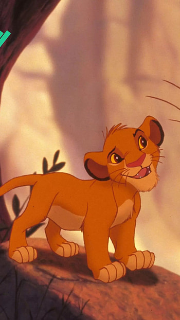 Best Lion King, Cute, Little Simba HD phone wallpaper