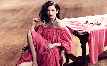Eva Green in magazine, Editorial beauty, Striking visuals, Radiant personality HD wallpaper