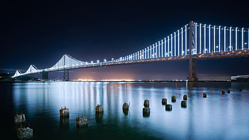 San Francisco Lights: Stunning Man-Made Nightscape, man made, San Francisco HD wallpaper