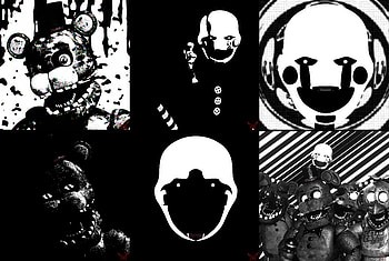 Golden Freddy (Five Nights At Freddy's), Puppet (Five Nights at Freddy's), video game, Five Nights At Freddy's 2, Five Nights at Freddy's HD wallpaper