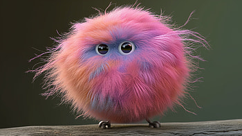 Cute Fluffy Creature, cute, fluffy, cute and fluffy HD wallpaper