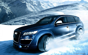 Transport, Auto, Mountains, Audi HD wallpaper