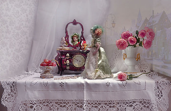 still life, flowers, abstract, graphy HD wallpaper