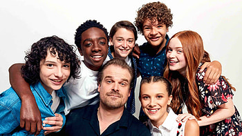 Stranger Things cast, U , Ensemble cast, Character lineup HD wallpaper