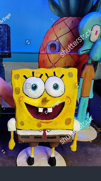 Spongebob,Patrick,Squidward Shutter stock, dinding, shutter stock HD phone wallpaper