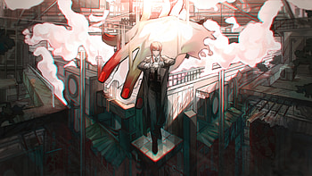 Chainsaw Man — : Devil's Ascent, Chainsaw Man HD wallpaper
