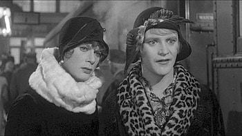 Tony Curtis and Jack Lemmon, Some Like It Hot HD wallpaper