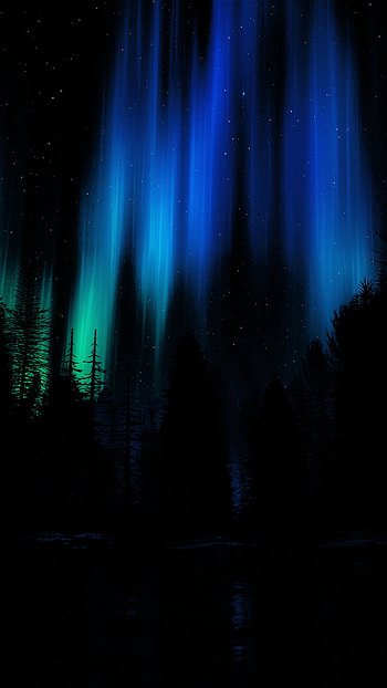 Aurora Borealis, Hypnotic colors, Enchanting night sky, Mesmerizing phenomenon HD phone wallpaper