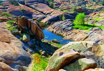 Inlet Cove, hills, Cove, inlet, lake HD wallpaper