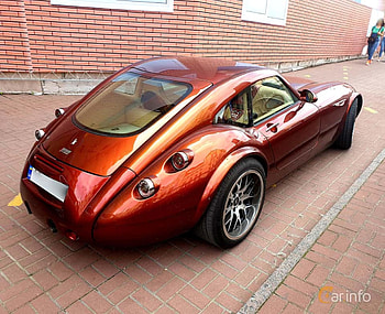 Wiesmann MF5 GT.. V10.. coupe..Rear view, fast, beautiful, red, car HD wallpaper