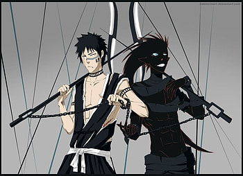 Hisagi and Kazeshini, bleach, kazeshini, soul reaper, zanpakuto, hisagi HD wallpaper