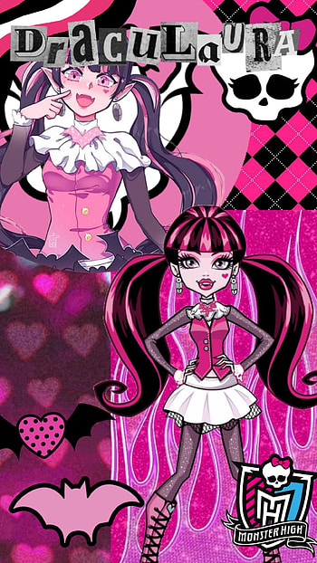 Draculaura, monsterhigh HD phone wallpaper