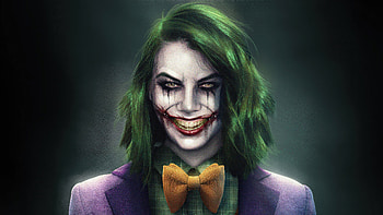 Lauren Cohan Joker Concept Art , joker, lauren-cohan, supervillain, artist, artwork, digital-art, artstation HD wallpaper