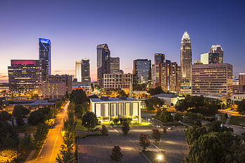 Charlotte Skyline, Travels, Car Insurance, NerdWallet HD wallpaper