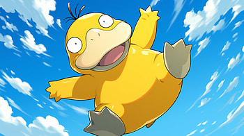 Psyduck Adventure - Cartoon Pokémon, Psyduck (Pokémon), cartoon HD wallpaper