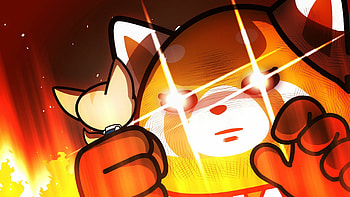Aggretsuko, Season 4 release, Netflix poster, Exciting news HD wallpaper