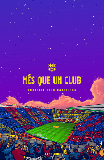 Camp nou, campnou, soccer, barca, barcelona, football, messi HD phone wallpaper