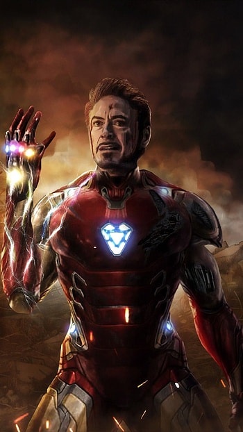 Infinity Gauntlet, Tony Stark (Iron Man) HD phone wallpaper