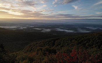 Blue Ridge Foothills, blue ridge, nature, mountains, foothills HD wallpaper