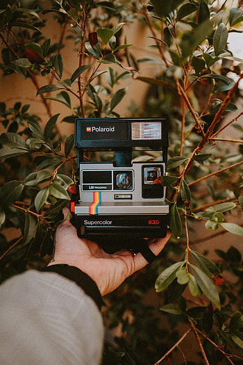 Hand, Miscellanea, Miscellaneous, Retro, Camera, Polaroid HD phone wallpaper