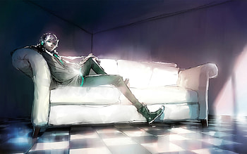 Anime, Men HD wallpaper