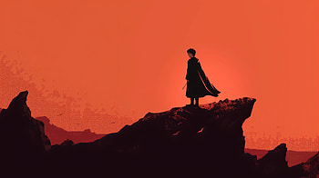 Mystical Harry Potter Silhouette, Harry Potter HD wallpaper