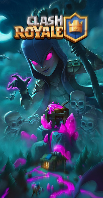 Clash royale, witc, Witch HD phone wallpaper