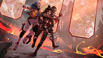 Wattson Wraith Octane Apex Legends HD wallpaper