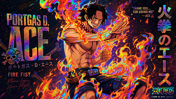 Portgas D. Ace, One Piece, Anime, Fire HD wallpaper