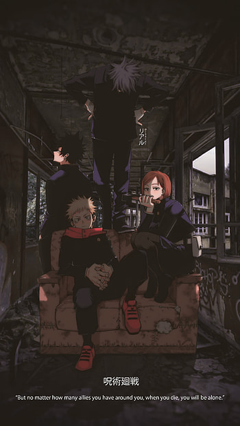 Jujutsu Kaisen, jujustu kaisen, nobara, megumi fushiguro, r34ld1, gojo satoru, fushiguro, jjk, toji, itadori yuji, anime HD phone wallpaper