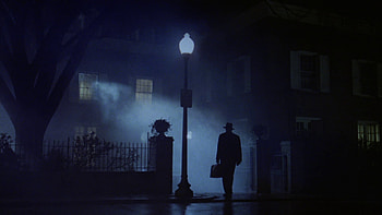 The Exorcist, street, preacher, exorcist, house HD wallpaper