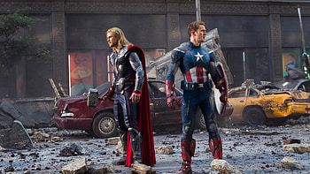 Captain America And Thor, captain-america, thor, avengers HD wallpaper