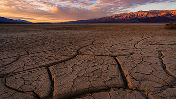 Dry Land Sand Rock Mountains Nature HD wallpaper