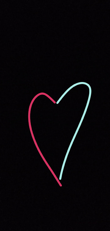 Two heart's, magneta, dazzaling HD phone wallpaper