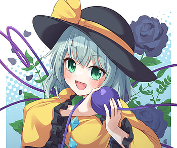 Koishi Komeiji, Koishi Komeiji, Anime, Touhou HD wallpaper