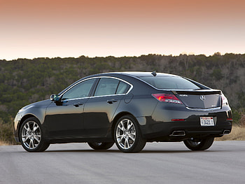 Auto, Trees, Sunset, Acura, Cars, Side View, Style, Akura, Tl, 2011 HD wallpaper