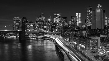 for , laptop | mk04-night-city-view-lights-dark-bridge-nature HD wallpaper