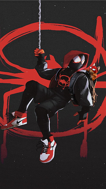 Spiderman miles morale, juego HD phone wallpaper