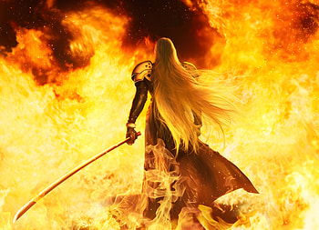 Sephiroth Ultra – Final Fantasy VII Remake Epic Warrior Blaze, Sephiroth (Final Fantasy), video game, Final Fantasy VII Remake HD wallpaper
