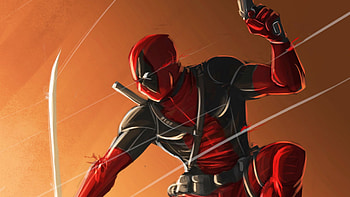 Deadpool Art Sword, deadpool, artwork, digital-art, superheroes, sword HD wallpaper