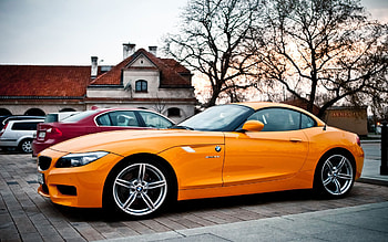 BMW, street, auto, car HD wallpaper