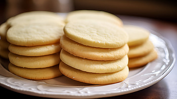 Homemade Cookies - Delicious Snack Background, food, Sugar Cookie, cookie, dessert, baking HD wallpaper