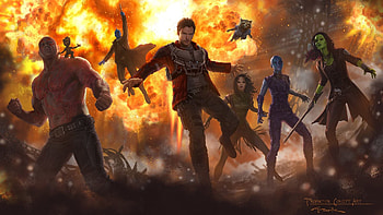 Guardians of the Galaxy Vol 2 Concept Art, guardians-of-the-galaxy, movies, concept-art, artist HD wallpaper