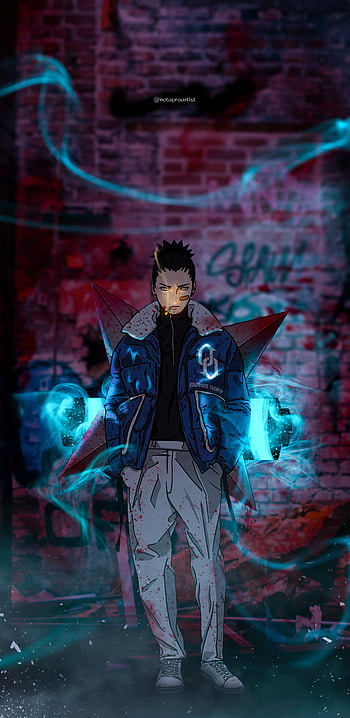 Shikamaru Nara, naruto, shuriken, shadow, jutsu, clan, scroll, anime HD phone wallpaper