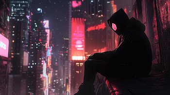 Cyberpunk Spider-Man : A Neon Dream, spider man, cyberpunk HD wallpaper