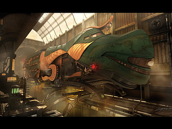 Hornbill-Express, kids stuff, express, cartoon, future HD wallpaper