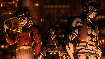 Demon Slayer: Kimetsu no Yaiba Anime Showcase, Anime, Demon Slayer: Kimetsu no Yaiba, Akaza (Demon Slayer: Kimetsu no Yaiba), Doma (Demon Slayer: Kimetsu no Yaiba) HD wallpaper