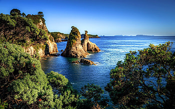 coast line, fun, cool, nature, ocean HD wallpaper