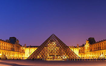 Pixel-perfect , Striking Louvre , Art appreciation, Breathtaking display HD wallpaper